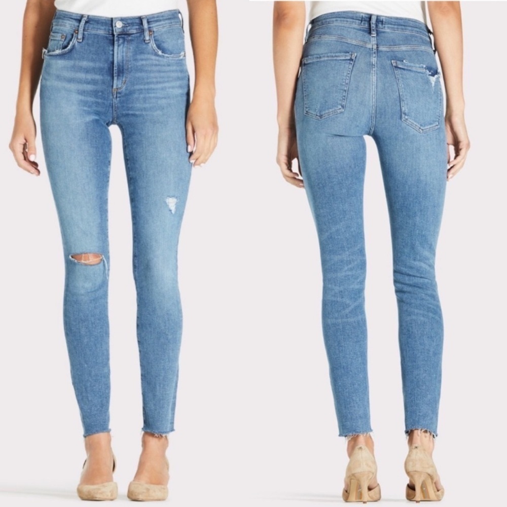 Agolde Revolve Sophie Ankle Skinny Jean in Pentacle size 25 - Picture 2 of 10